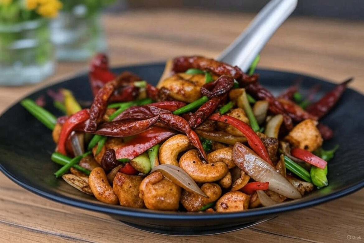 Authentic Thai Cashew Nut Chicken